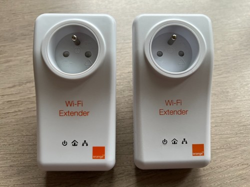 Deux cpl orange extender - wi-fi,