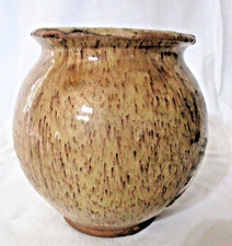 Ancien pot à miel ,graisse, saindoux autre poterie  terre cuite vernissée XIXè