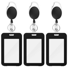 3pcs Porte-Badges avec