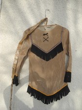 DÉGUISEMENT INDIENNE ROBE +