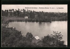 Old postcard Fontaine-Simon, La Balastière 1930 