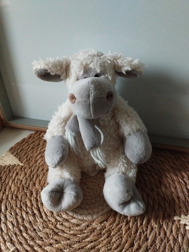 Peluche doudou mouton blanc