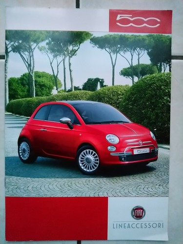 Brochure accessoires fiat 500 - fiat,