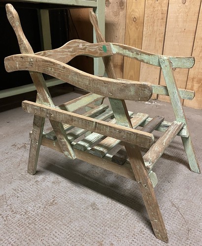 Chaise fauteuil enfant vintage - chaise,