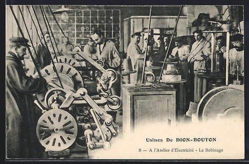Cpa puteaux usines - puteaux,, de