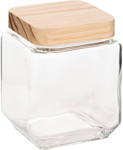 Bocal verre carré - , 125l