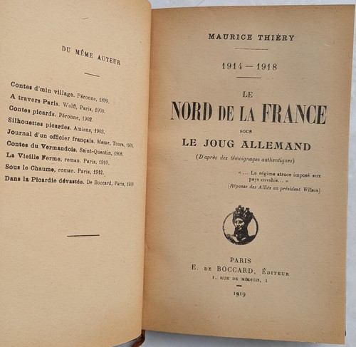 Nord france sous le - le,