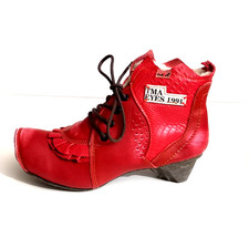 MAIA BOTTINES EN CUIR POINTURE