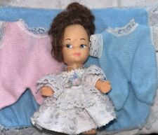 Vintage Dolls Mini Poupée Vintage / Mini Dolls Petite poupées 60/70 + Vêtements