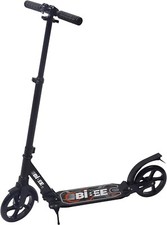 Trottinette pliable pour adulte avec grande roue, béquille et suspension - Bibee