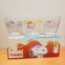 Ensemble en verre Snoopy