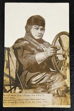 1912 RPPC MISS BLANCHE SCOTT OAKLAND-SAN FRANCISCO AVIATION MEET