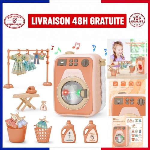 Machine laver jouet enfant - machine,