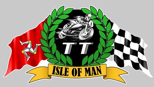 Sticker isle man - sticker, tourist