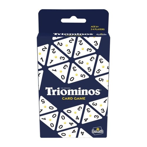 Triominos card game - game,