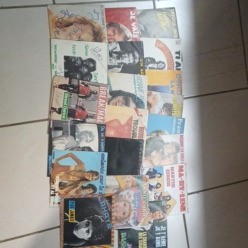 Artistes variés lot singles - artistes,
