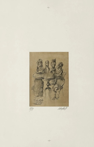 Jan lebenstein lithographie - lebenstein,