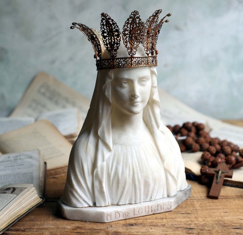 Antique marble bust the - bust, of