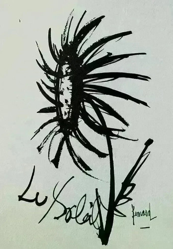 Bernard buffet le soleil - bernard, :