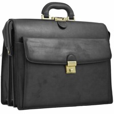 Katana - Cartable américain en cuir - noir - 6500