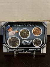 2024 Upper Deck Goodwin Champions Quad Coinage Adrien Dunont De Chassart /50