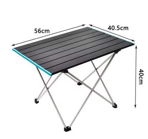 Table camping pliante - table, de