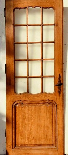 Porte passage chêne - porte,