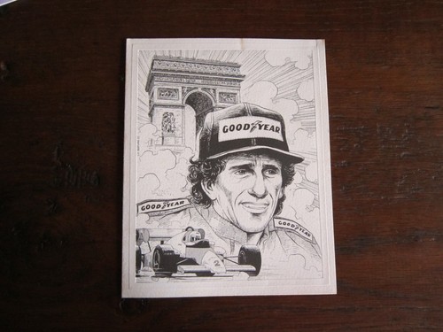 Carte voeux pneus good - good, year