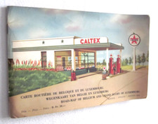 CARTE ROUTIERE  CALTEX