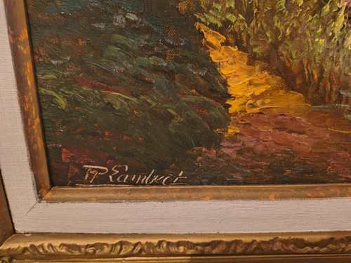 Tableau peinture huile r - l'huile,