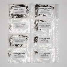 HONDA XL 125 R 1983-1999 Vis BTR inox moteur complet XL125R XL125 XLR