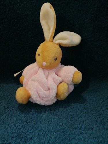 Doudou lapin plume - rose, kaloo