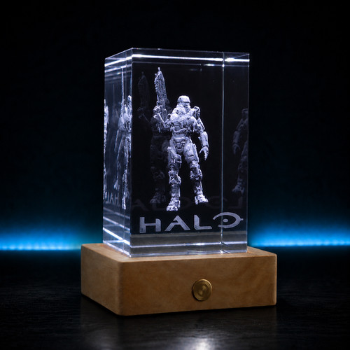 Master chief halo lampe - master,
