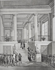 Gravure - 1899 : L'ESCALIER DU