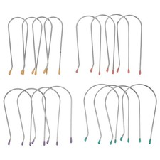  Lot de 32 pinces à bigoudis