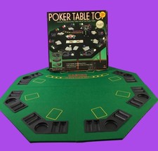 Cardinal Poker Table Top For 8 Players - NO TEXAS HOLDING INSTRUCTIONS