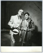 France, Théâtre des Variétés. Bernard Pisani and Maurice Baquet Vintage. Photo 