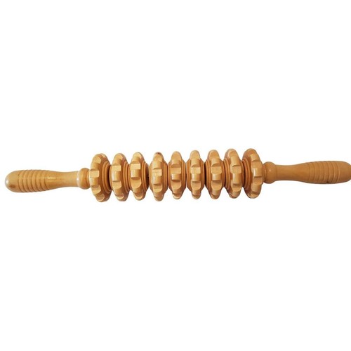Rouleau massant bois 9 - rouleau,
