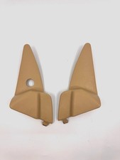 Fit For Mercedes W124 Mirror Inside Plate Trim Left and Right With Hole Beige