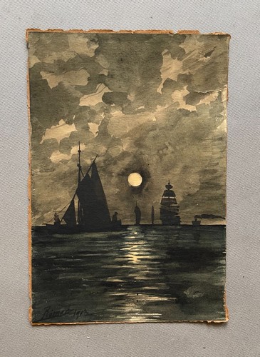 Voiliers clair lune - voiliers, de