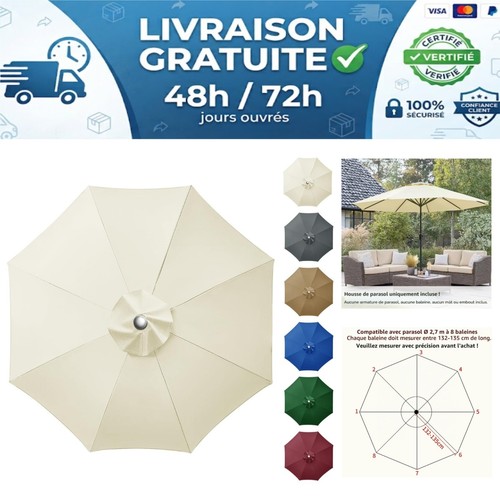 Housse rechange parasol - rechange,