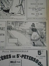 Caricature 1903 - Un jeu en