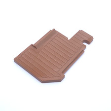 PLAYMOBIL * MOYEN-AGE * Plancher Sol Droit Bois Marron Château Fort du Lion 4865