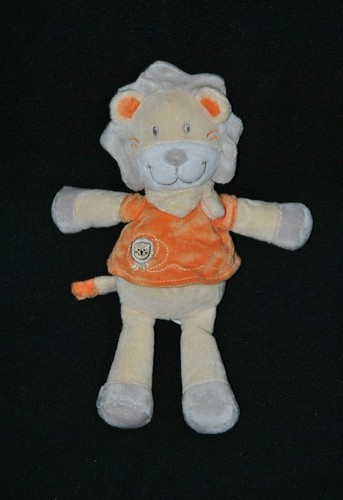 Peluche doudou lion - , gris