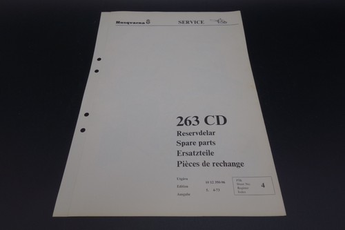 Husqvarna tronçonneuse 263cd - husqvarna,