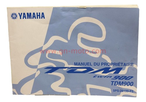 Manuel proprietaire yamaha - yamaha, tdm