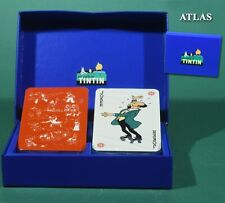Atlas Car Tintin Tintin Box 2 Sets of 54 Cards in Blisters
