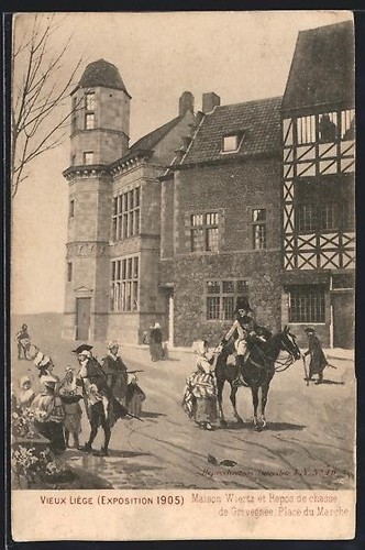 Carte postale liège - postale,