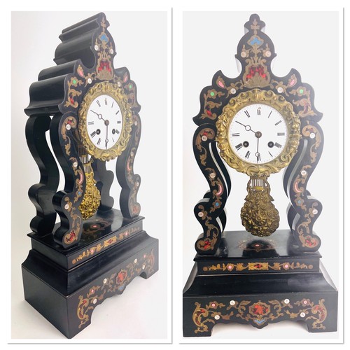 Pendule portique epoque - pendule,