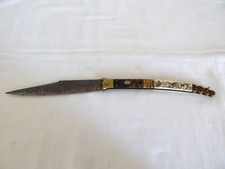 OLD large SPANISH FOLDING KNIFE called Navaja